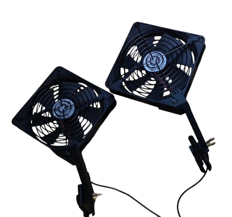 Grow Ventilator Halter Schwenkbar Lüfter Grow Box Grow-Zelt 120mm/140mm Luftzirkulation