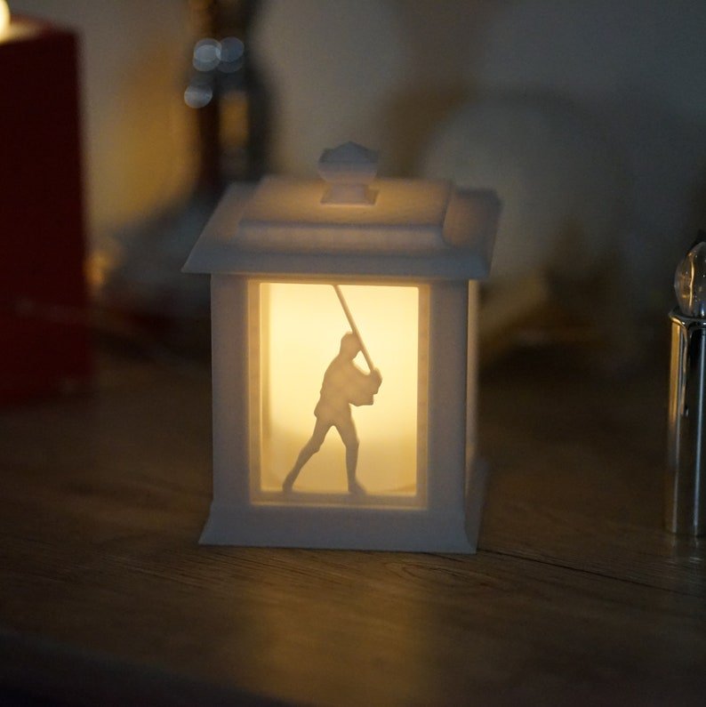 Lampe Nachtlicht Comic inspiriert Laterne LED Teelichthalter Star Wars Fan