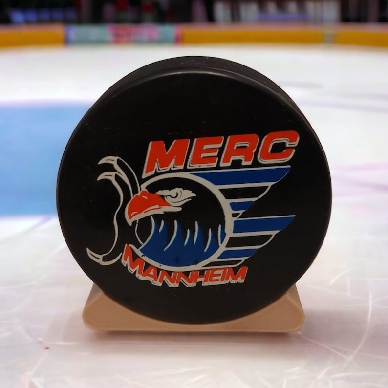 Puck Halter, Aufsteller für Eishockeypucks, Puckständer, Display für Sammlung, Eishockey Fan Geschenk