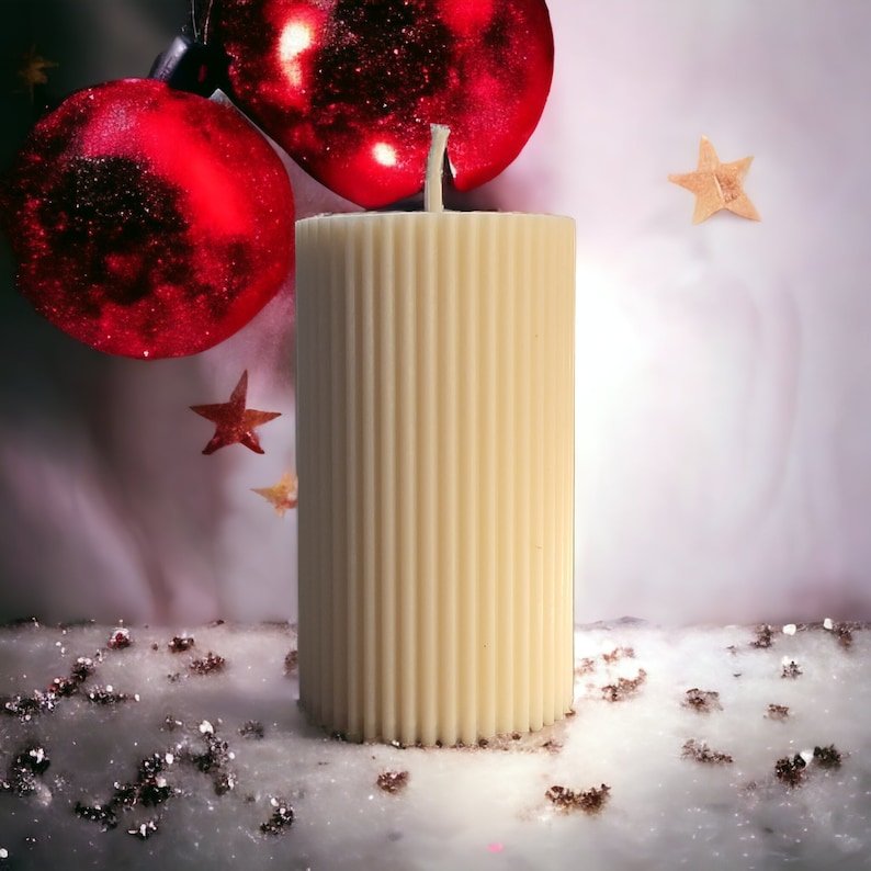 Rillenkerzen Adventskerzen