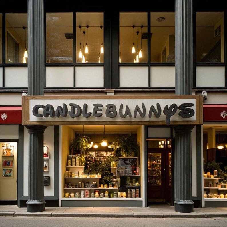 Wandbuchstaben Schriftzug Wandtext - Texturierte Deko Schriftzüge - 1cm Dick - Wandbeschriftung für Zuhause, Büro oder Geschäft – Bild 10